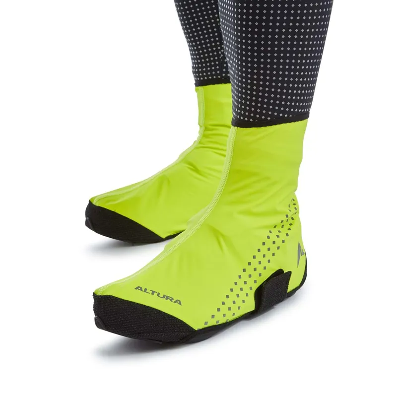 Altura Nightvision Waterproof Overshoes Yellow-3